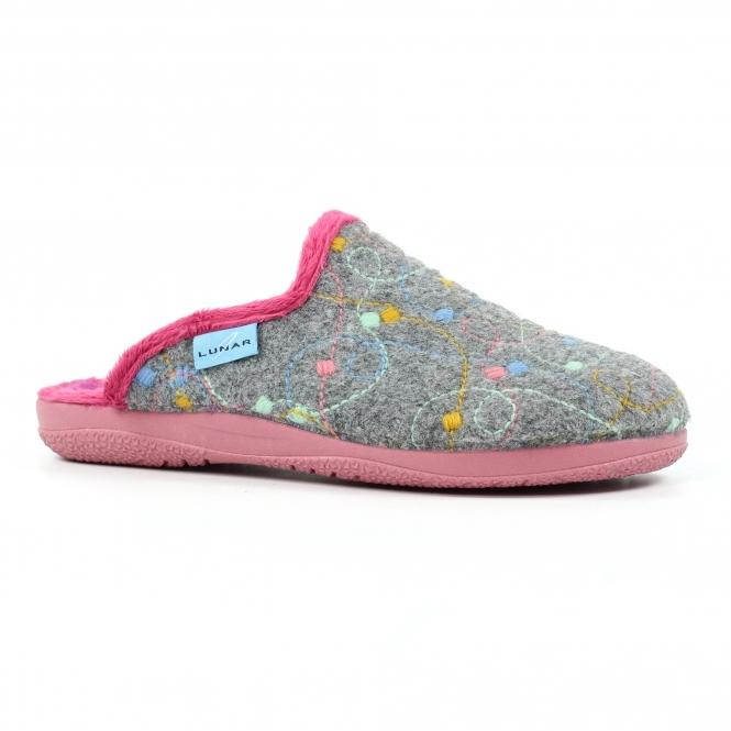 Lunar Impulse Grey Slipper