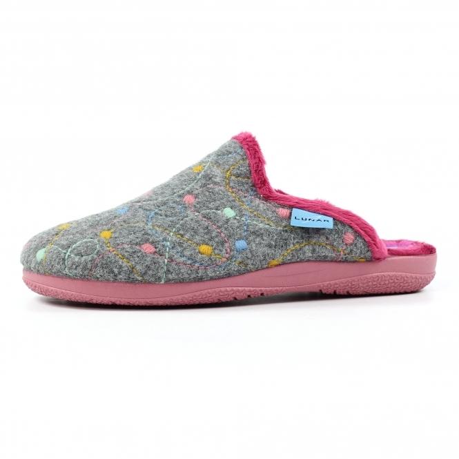 Lunar Impulse Grey Slipper