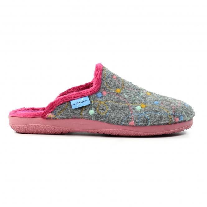 lunar Impulse Grey Slipper