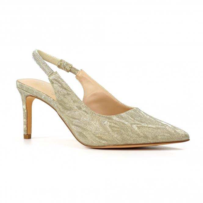 Lunar Janine Gold Slingback Heel