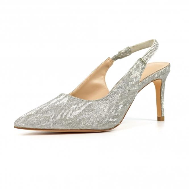 Lunar Janine Silver Slingback Heel