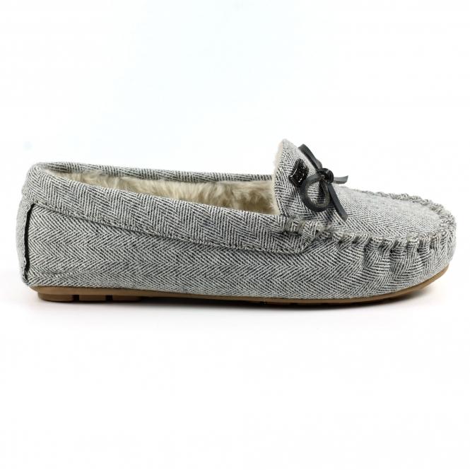 lunar Jennings Grey Slipper