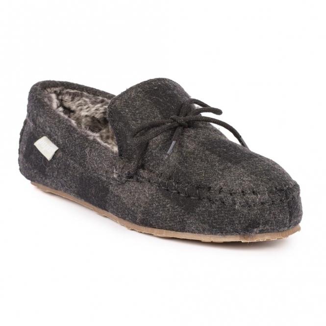 Lunar Kids Lumber Junior Moccasin Slipper