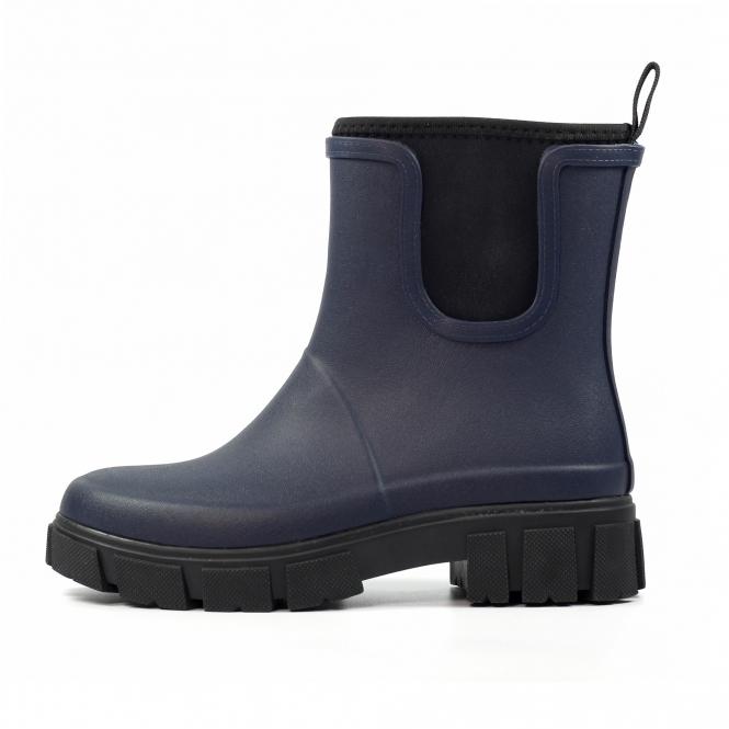 Lunar Lake Navy Ankle Wellington