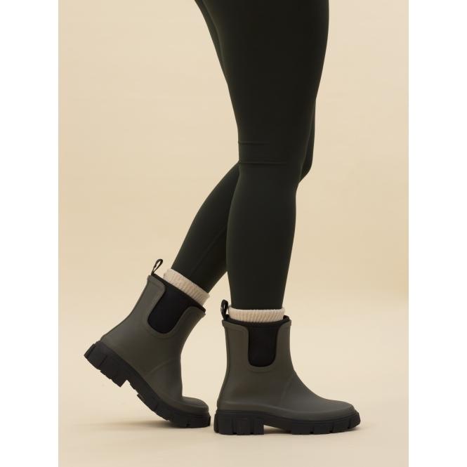 lunar Lake Olive Ankle Wellington