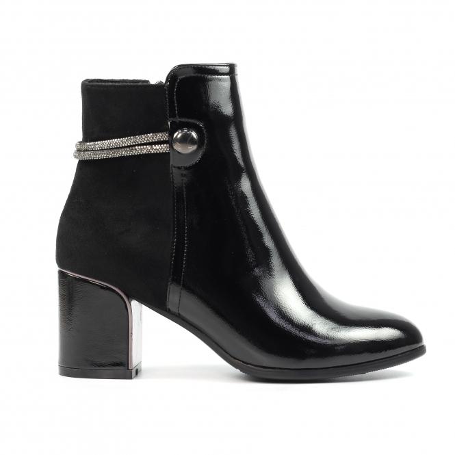 lunar Lily Black Ankle Boot