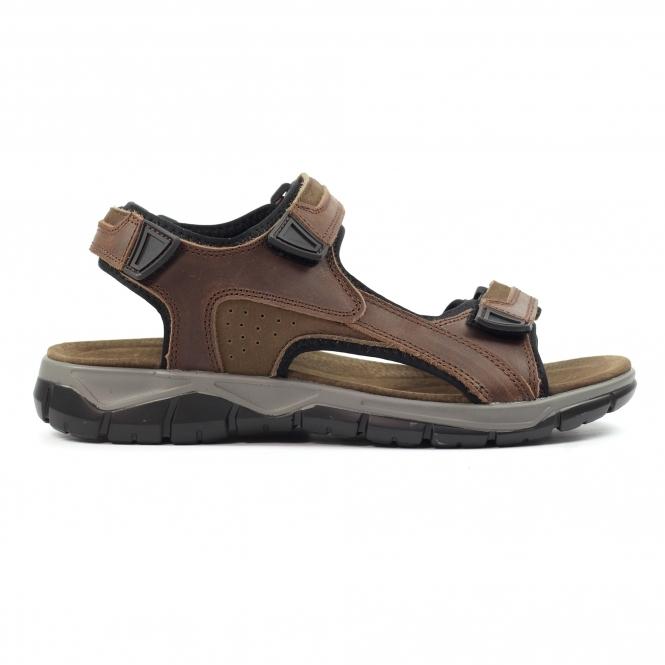 lunar Lismore Brown Leather Sandal