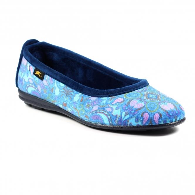 Lunar LLB Meribel Blue Pump Slipper