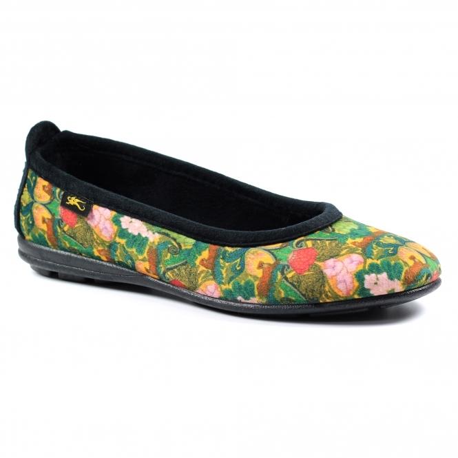 Lunar LLB Meribel Green Pump Slipper