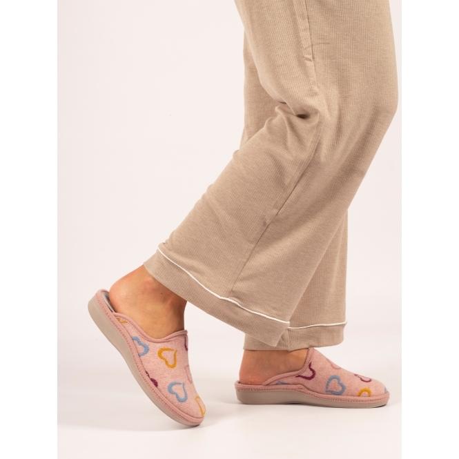 Lunar Love Pink Mule Slipper