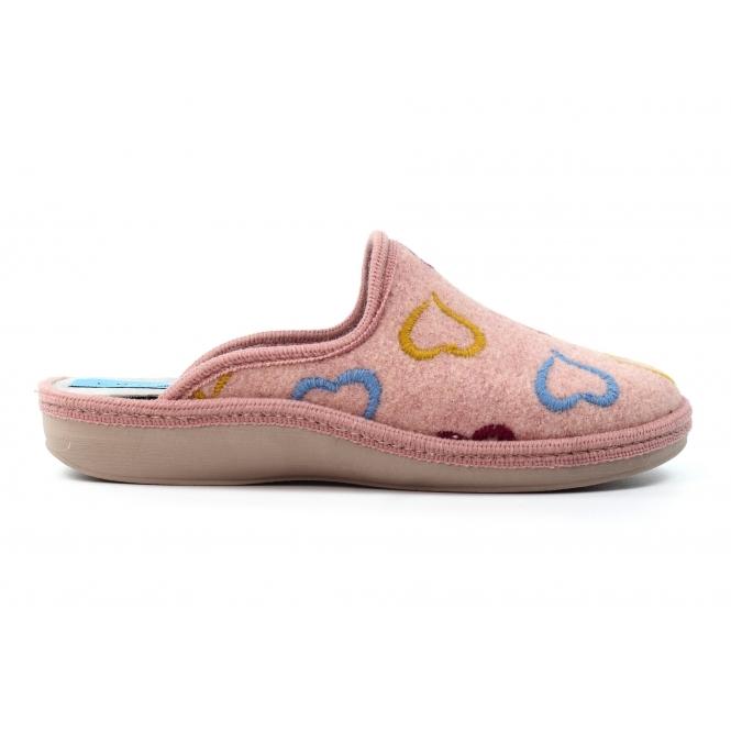 lunar Love Pink Mule Slipper