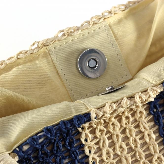 Lunar Magdalene Double Stripe Beach Bag