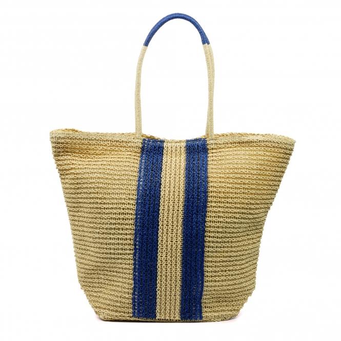 lunar Magdalene Double Stripe Beach Bag