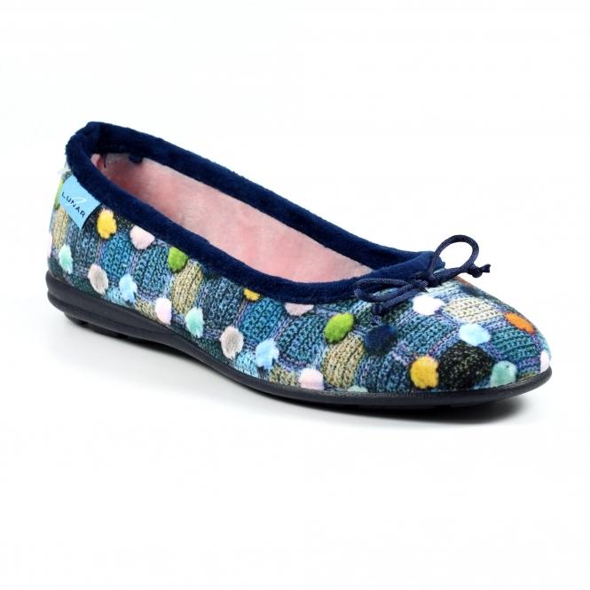 Lunar Magic Blue Pump Slipper