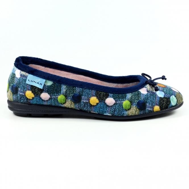 lunar Magic Blue Pump Slipper