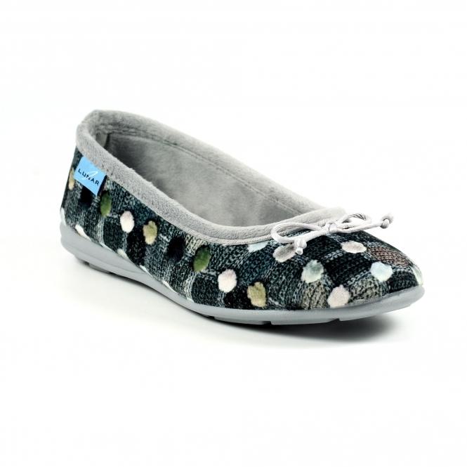 Lunar Magic Grey Pump Slipper