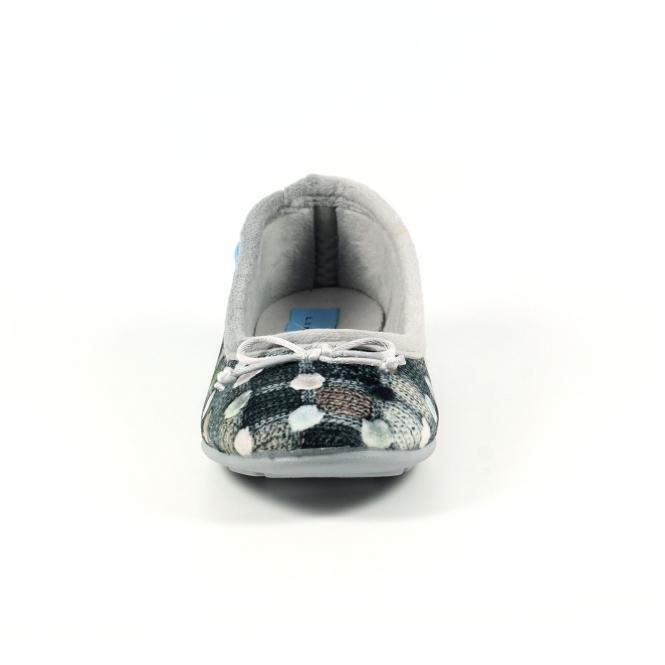 Lunar Magic Grey Pump Slipper