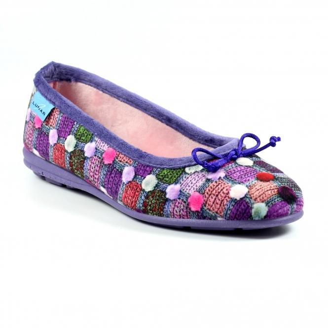 Lunar Magic Purple Pump Slipper