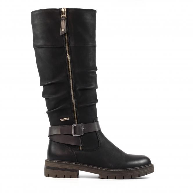 lunar Margo Black Waterproof Long Boot