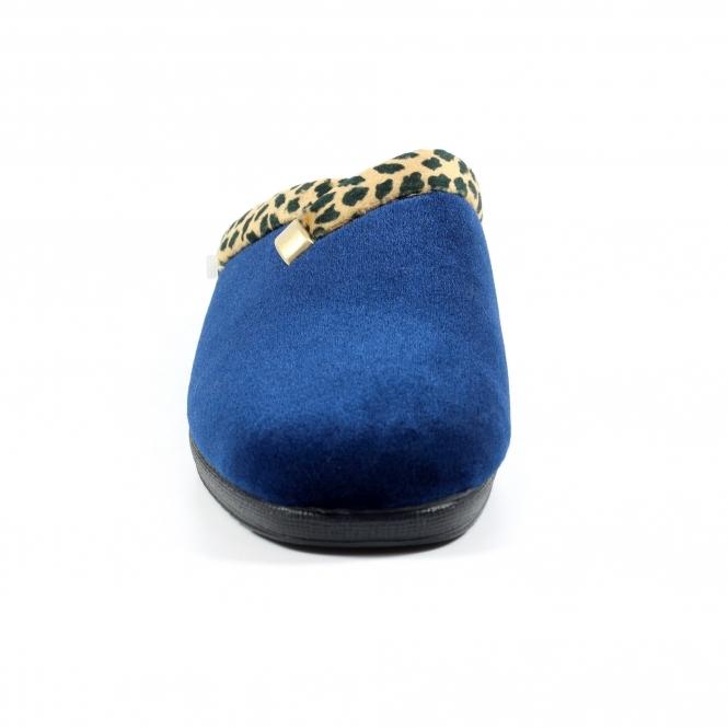 Lunar Michelle Blue Ocelot Slipper