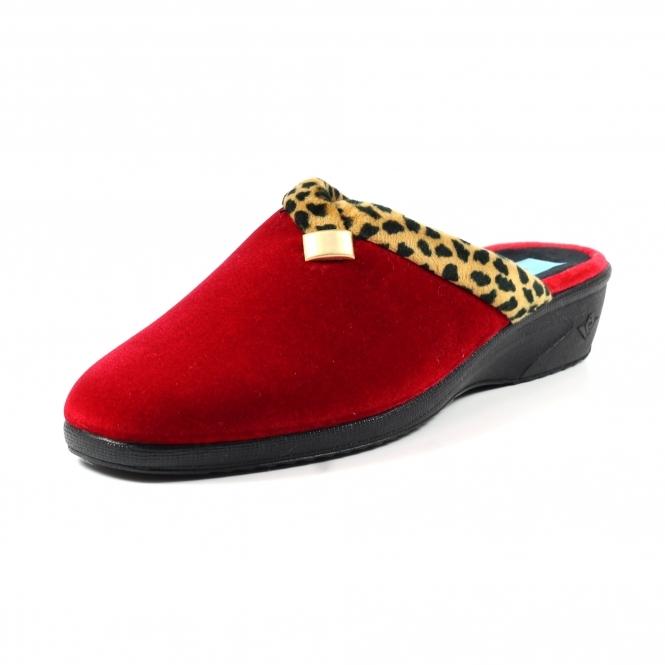 Lunar Michelle Red Ocelot Slipper