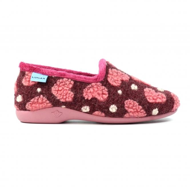 lunar Minnie Burgundy Slipper