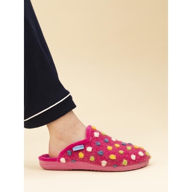 Lunar Montreal Pink Mule Slipper