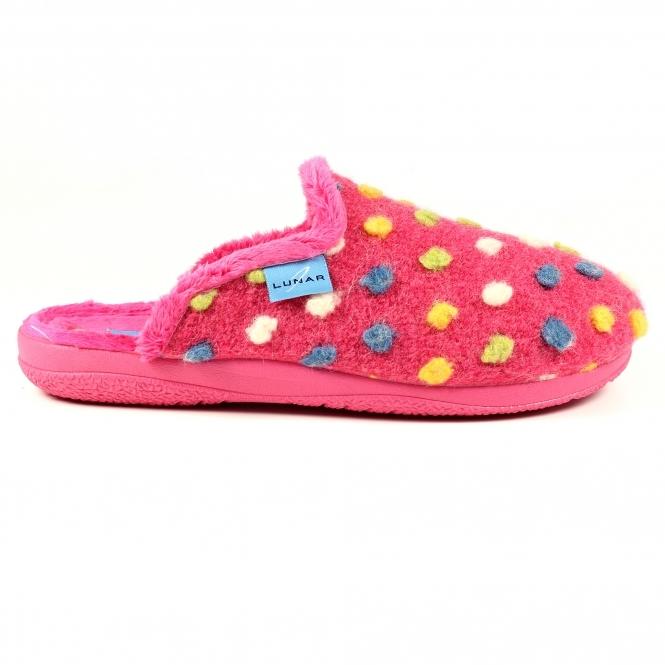 lunar Montreal Pink Mule Slipper