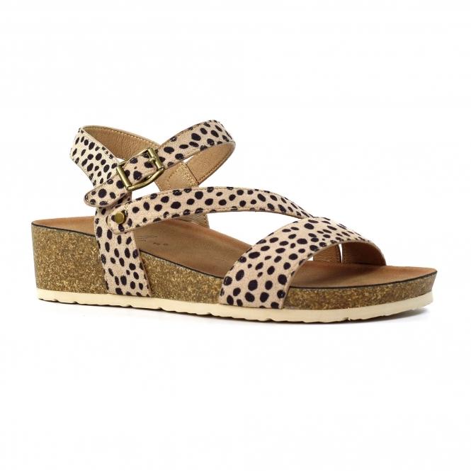 Lunar Muster Ocelot Wedge Sandal
