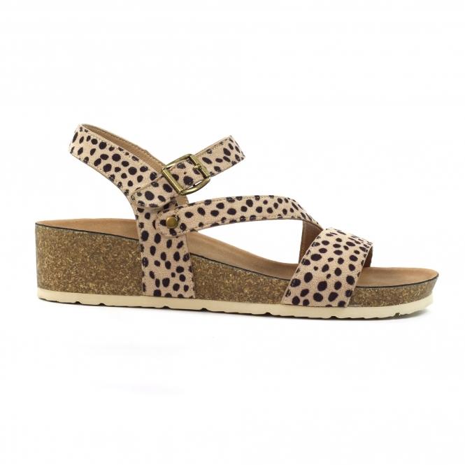 lunar Muster Ocelot Wedge Sandal