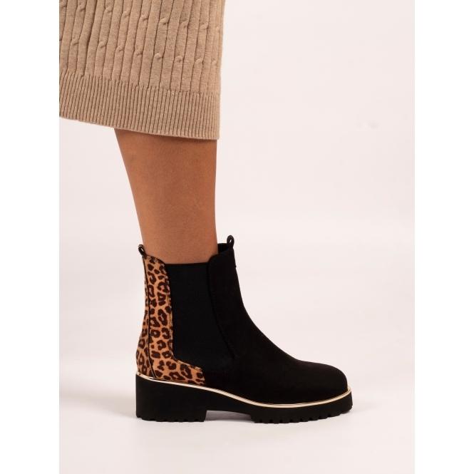 Lunar Nakita Black Ankle Boot