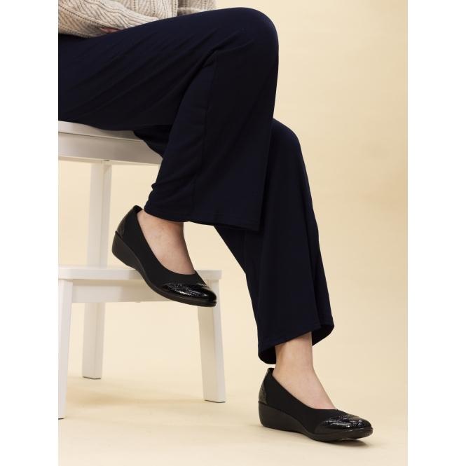 Lunar Natasha II Elasticated Comfort Shoe