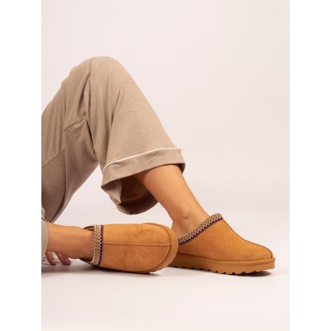 Lunar Nepal Tan Slipper