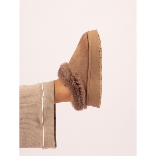 Lunar Nissi Mink Slipper