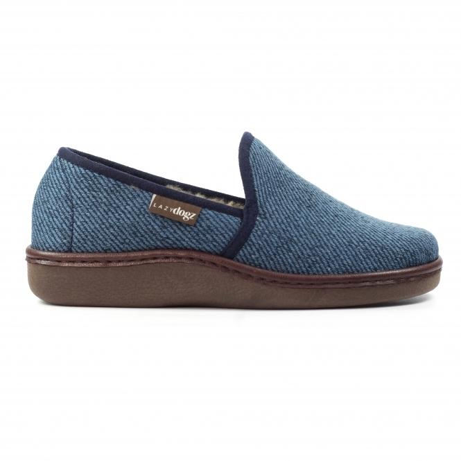 lunar Oliver Navy Slipper