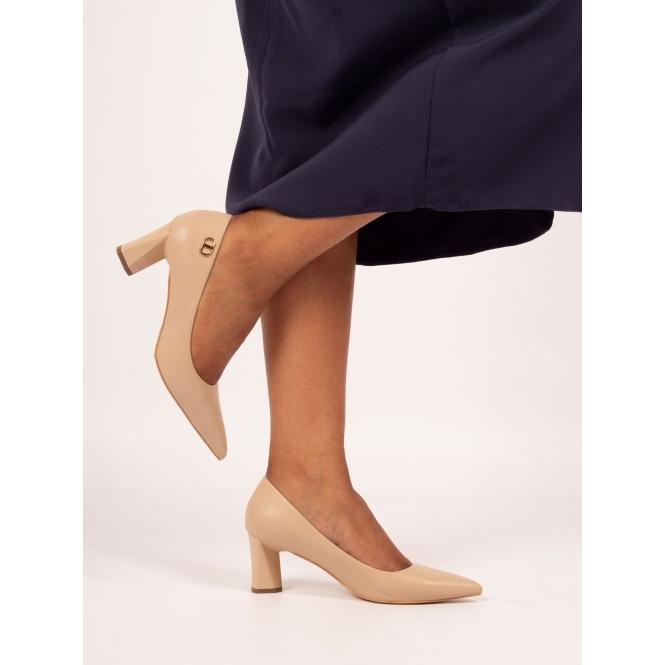 Lunar Phoebe Beige Court Shoe