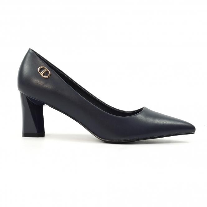 lunar Phoebe Navy Court Shoe
