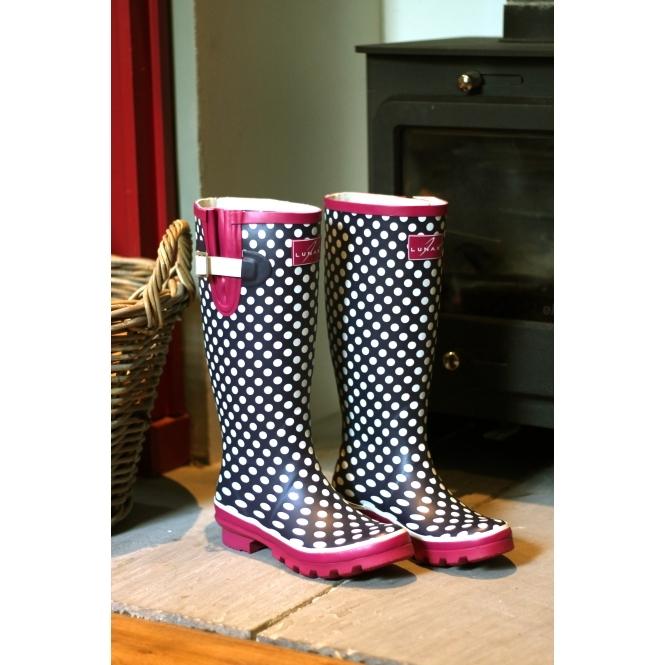 lunar Polka Dot Wellington