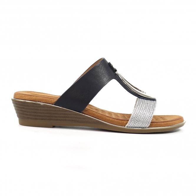 Lunar Portland Navy Sandal