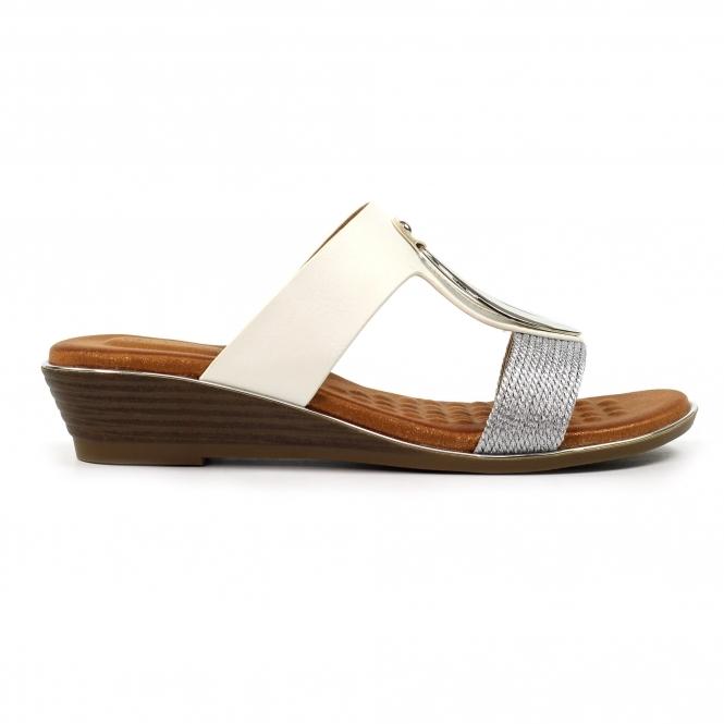 lunar Portland White Sandal