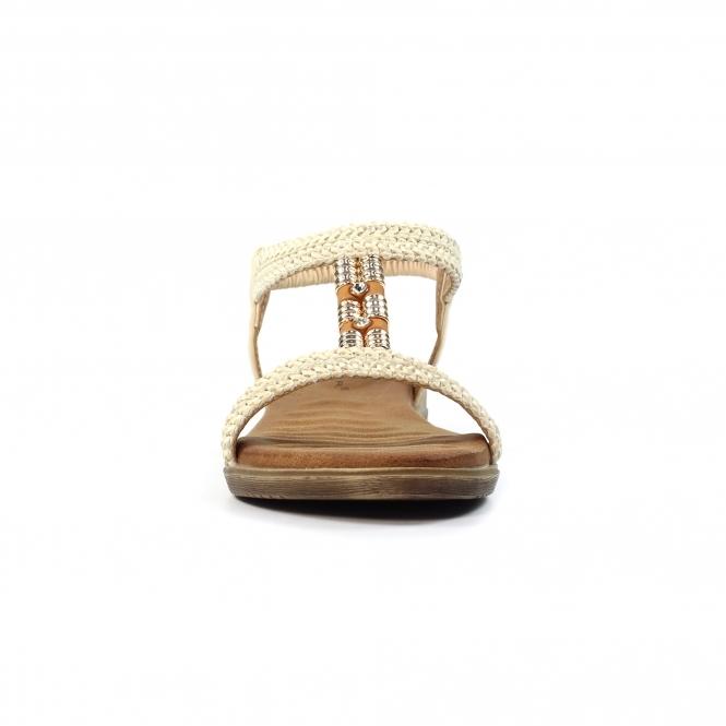 Lunar Portofino White Sandal