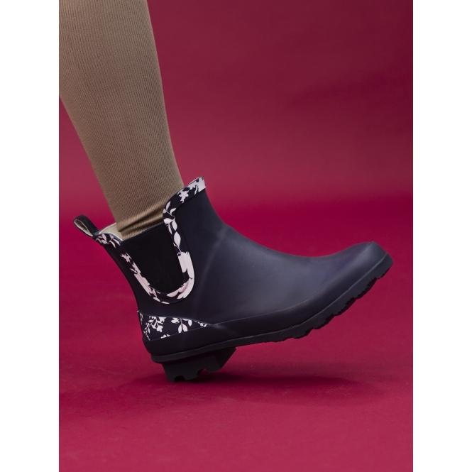 Lunar Prairie Navy Ankle Wellington