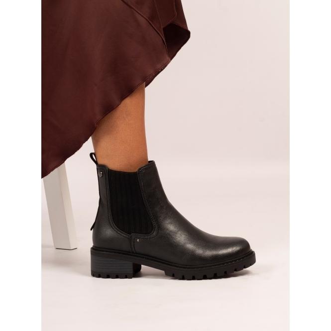 Lunar Ranch Black Ankle Boot