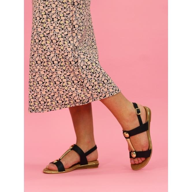 Lunar Renoir Black Sandal