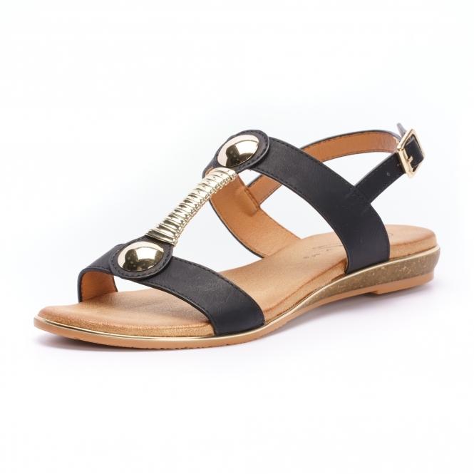 Lunar Renoir Black Sandal