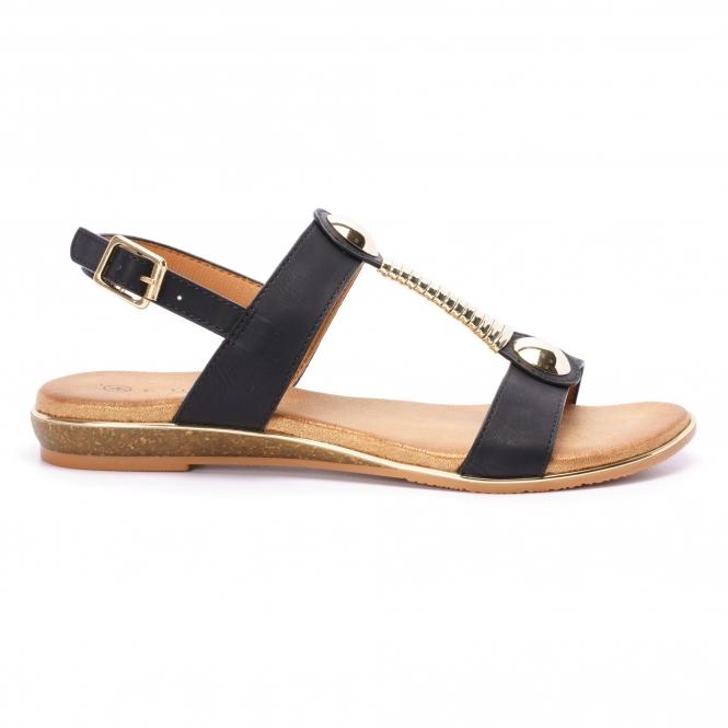 lunar Renoir Black Sandal
