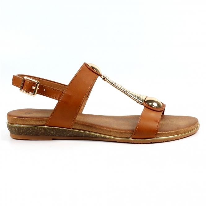 lunar Renoir Tan Sandal