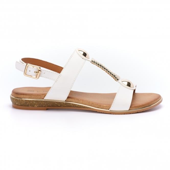 lunar Renoir White Sandal