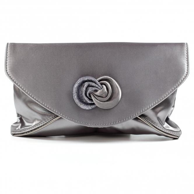 lunar Ripley Grey Satin Bag