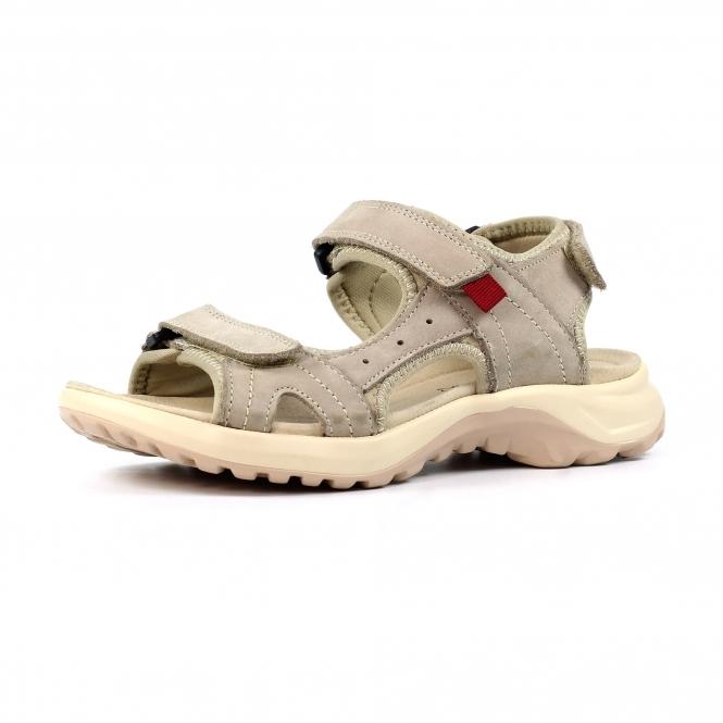 Lunar Riviera Beige Leather Sandal